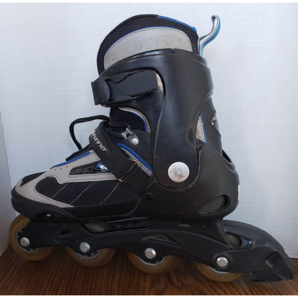 Bladerunner Black And Grey Dash 100 Size 8 Adjustable Inline Skates - Picture 11 of 13